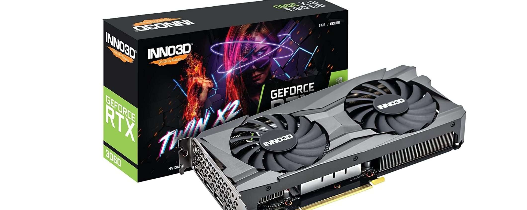 NVIDIA RTX 3060 in SUPER OFFERTA su Amazon: costa solo 274€