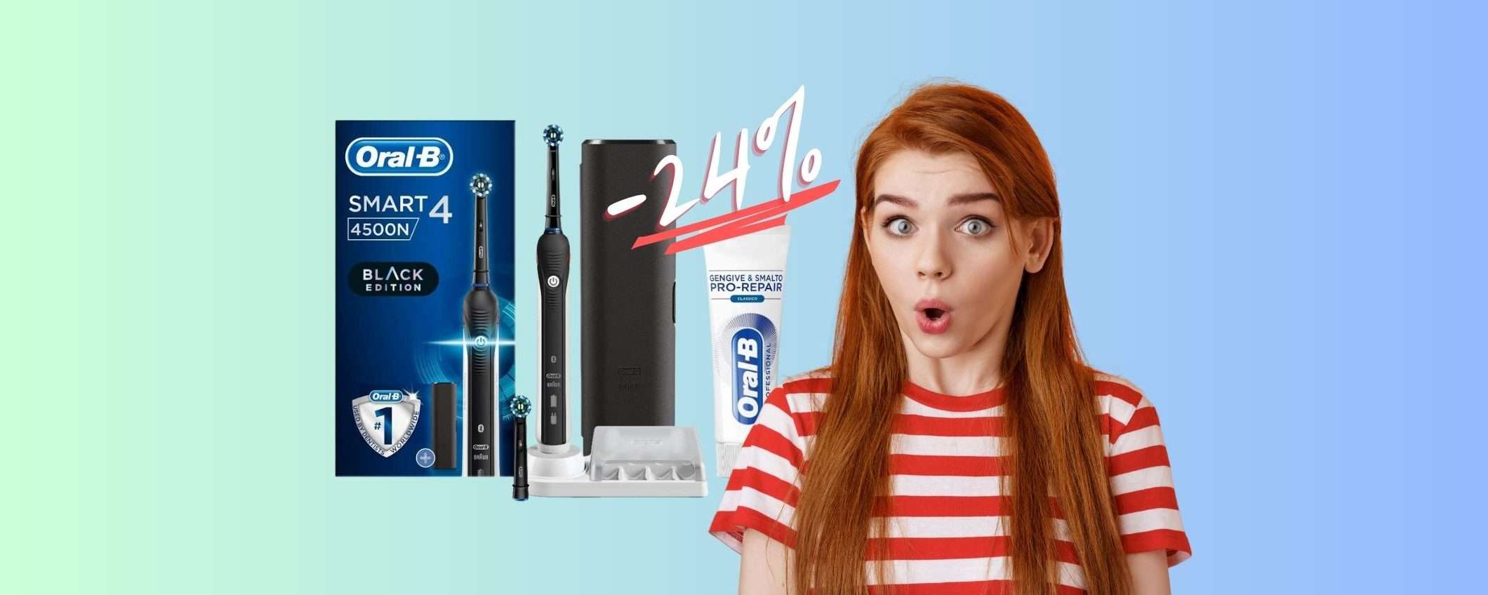 Oral-B Smart 4: lo spazzolino elettrico al suo MINIMO STORICO