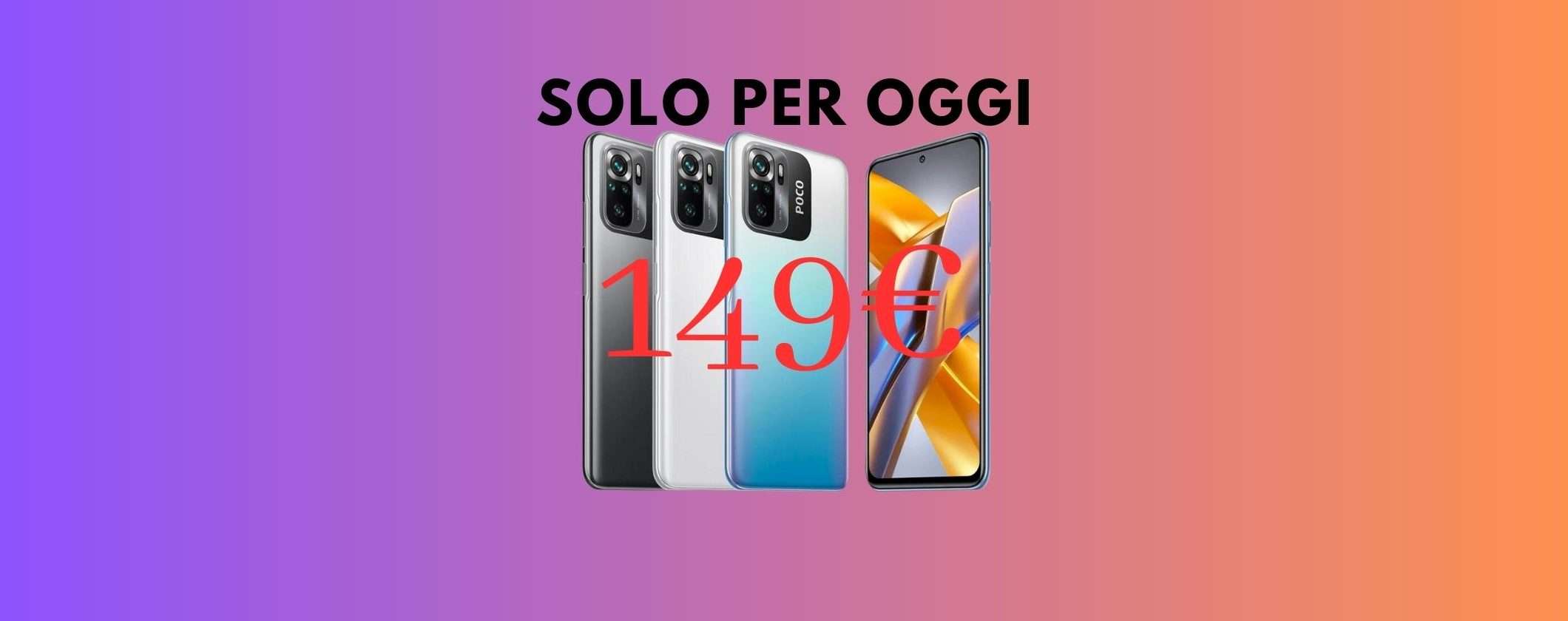 POCO M5s: SOLO OGGI a 149€ sul Mi Store