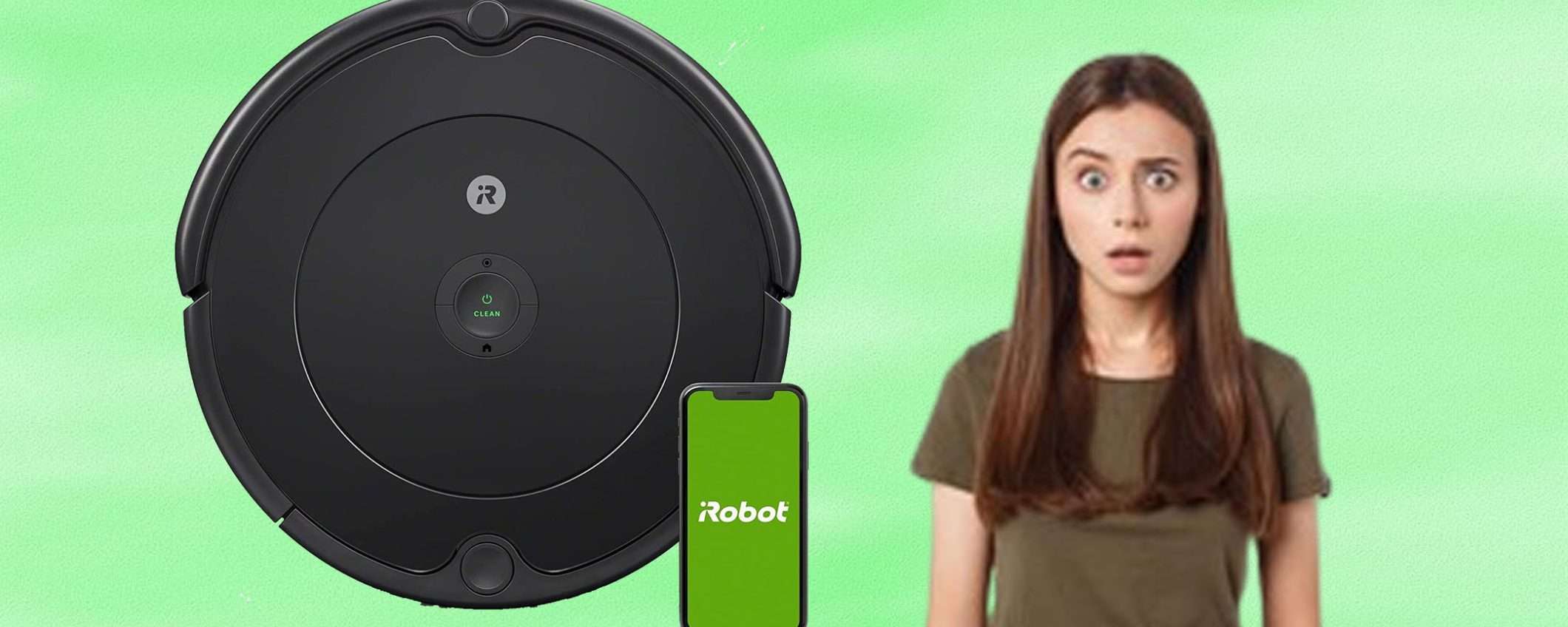 Robot aspirapolvere iRobot Roomba 692: sconto PAZZESCO del 33%