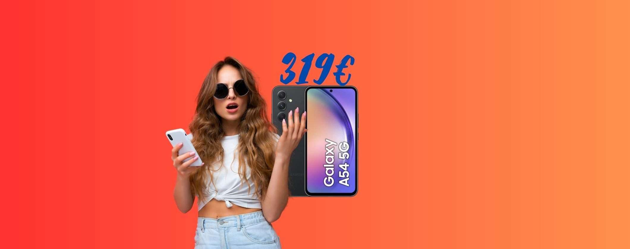 Samsung Galaxy A54 con soli 319€: ULTIMI PEZZI su eBay