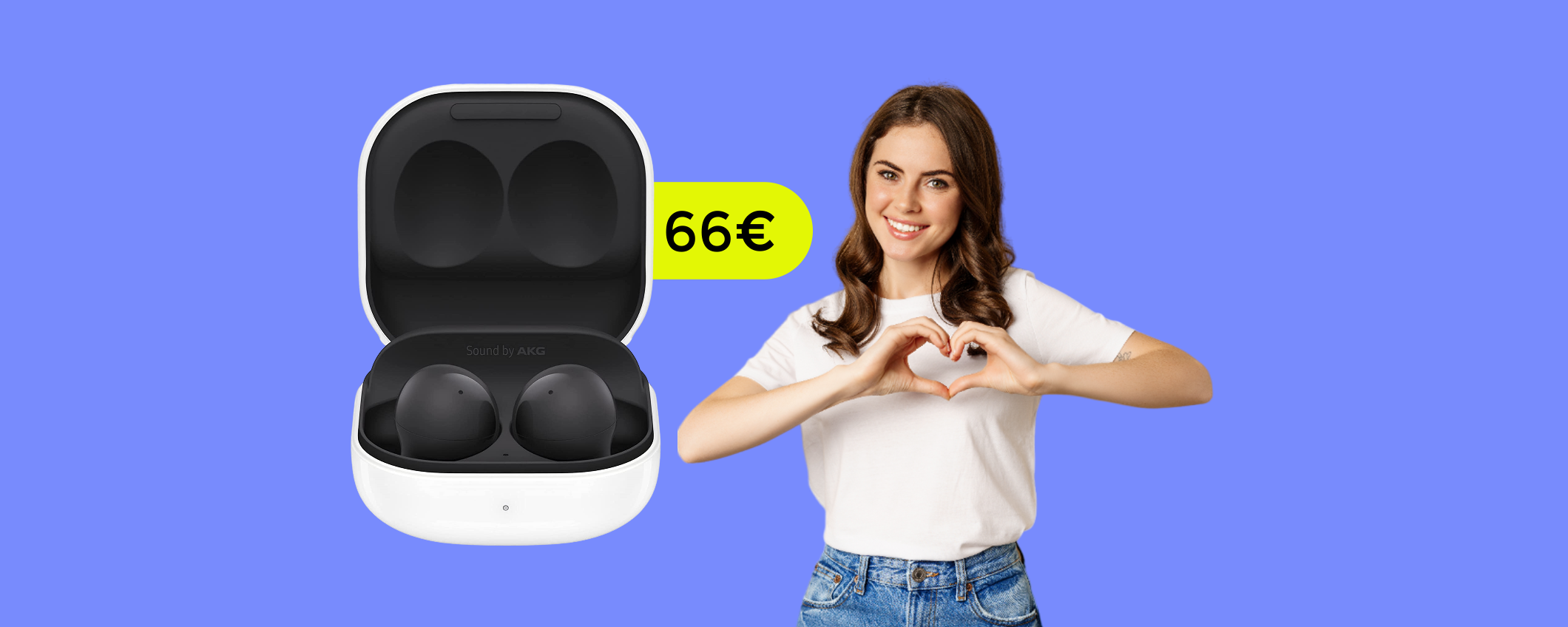 Samsung Galaxy Buds 2: oggi al prezzo più basso di SEMPRE (66€)