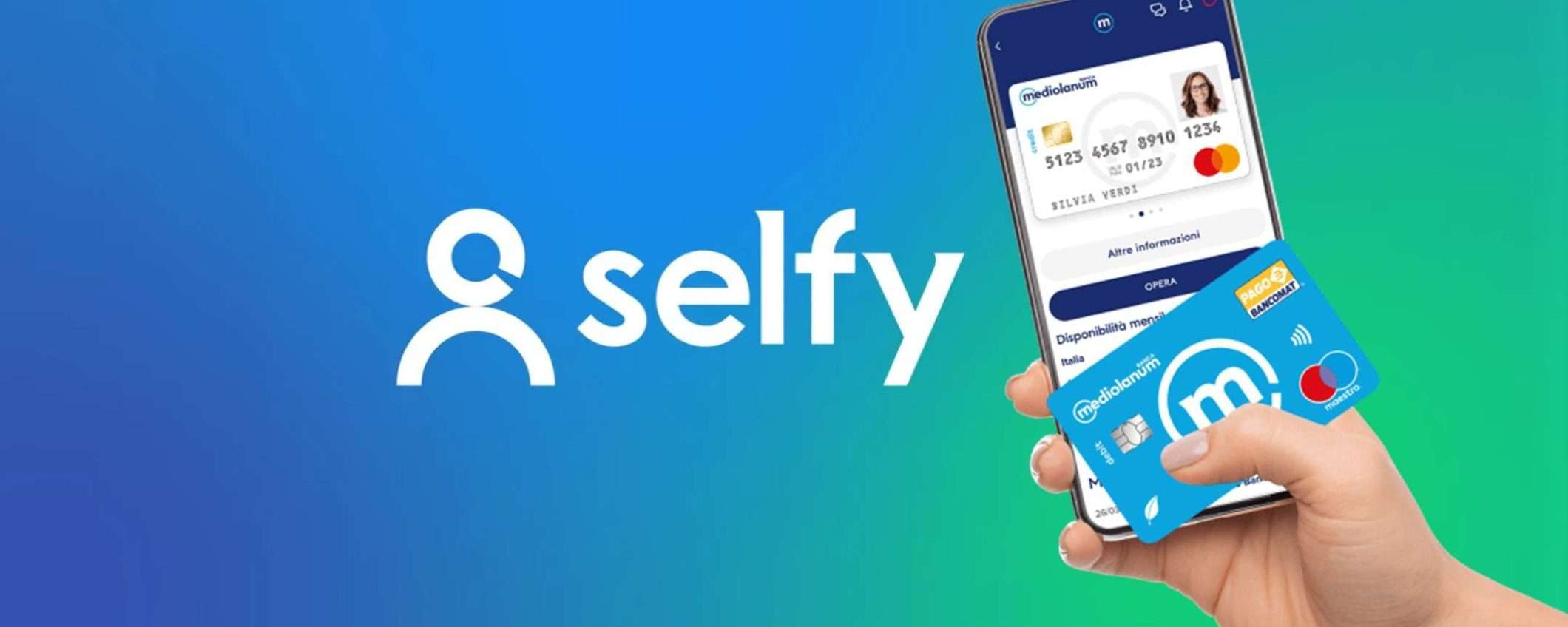 Conto corrente gratuito e Samsung Galaxy in regalo con SelfyConto