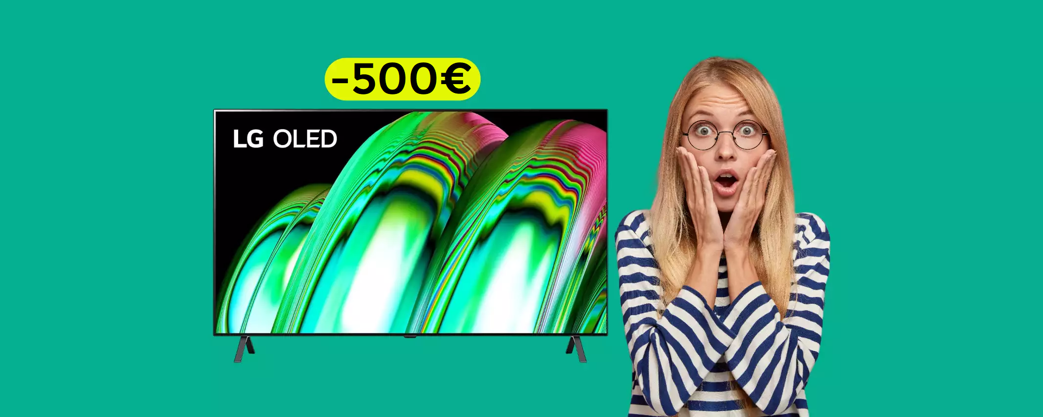 Smart TV 4K LG da 55'': lo SCONTO di 500€ fa brillare gli occhi