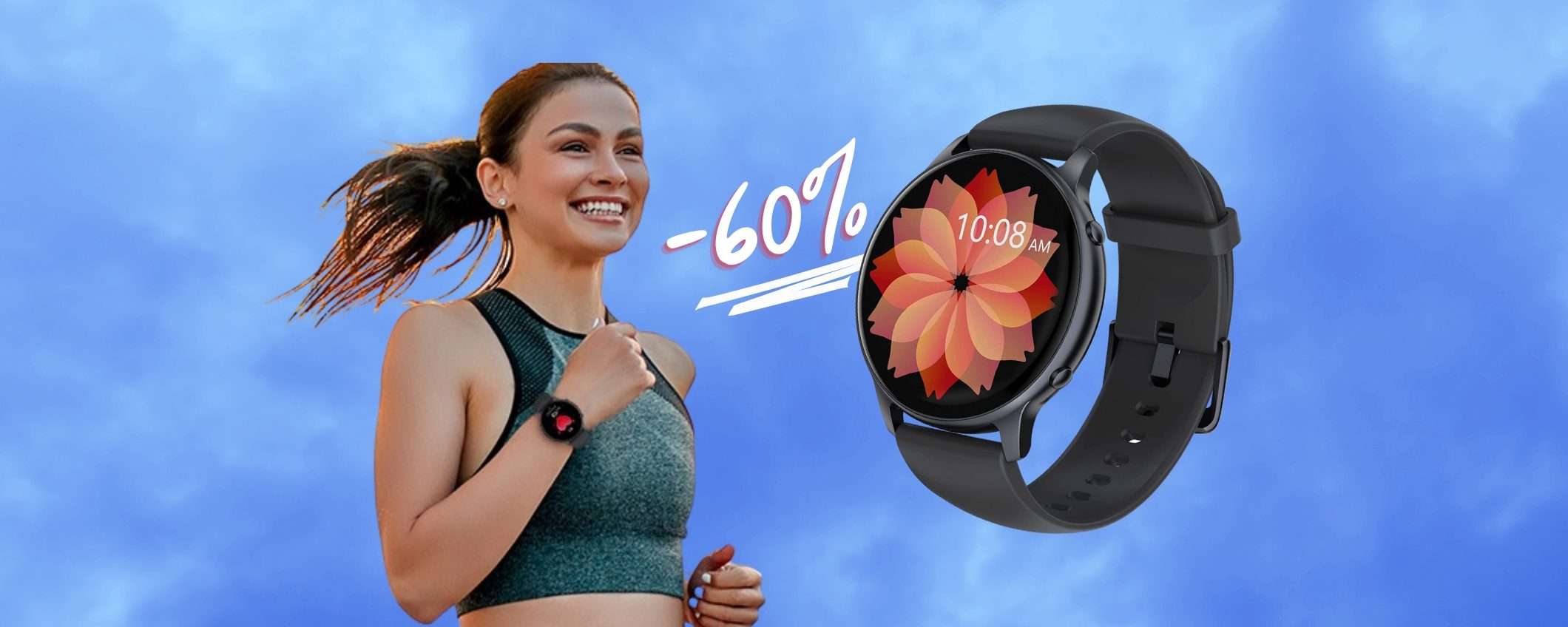 Smartwatch come un personal trainer e impermeabile SCONTATO del 60%