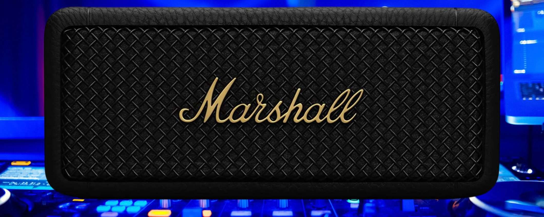 Marshall Emberton II a prezzo RIDICOLO su Amazon: speaker super LUSSO