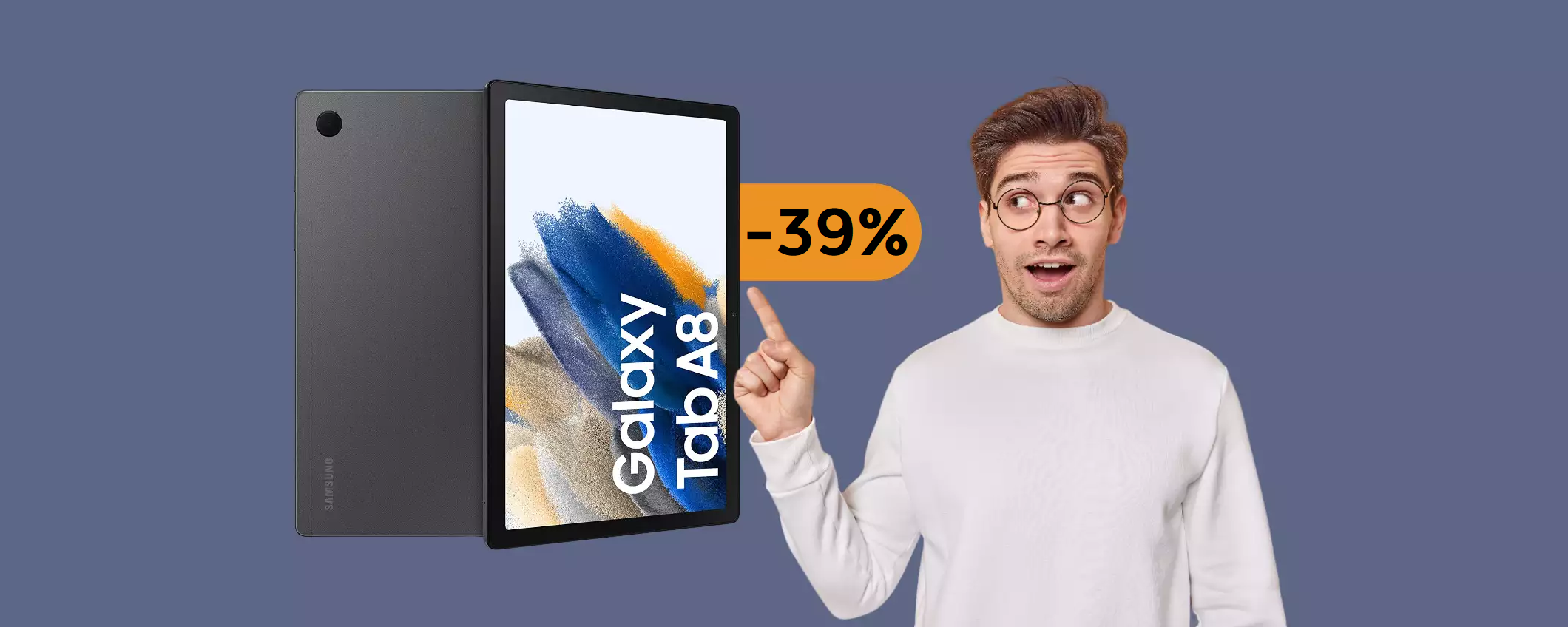 Tablet Samsung ad un prezzo da sogno grazie a questo SCONTO (-110€)