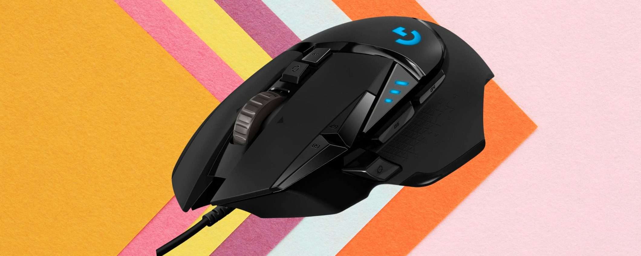 Logitech G502 HERO per prestazioni gaming TOP: prezzo che CROLLA