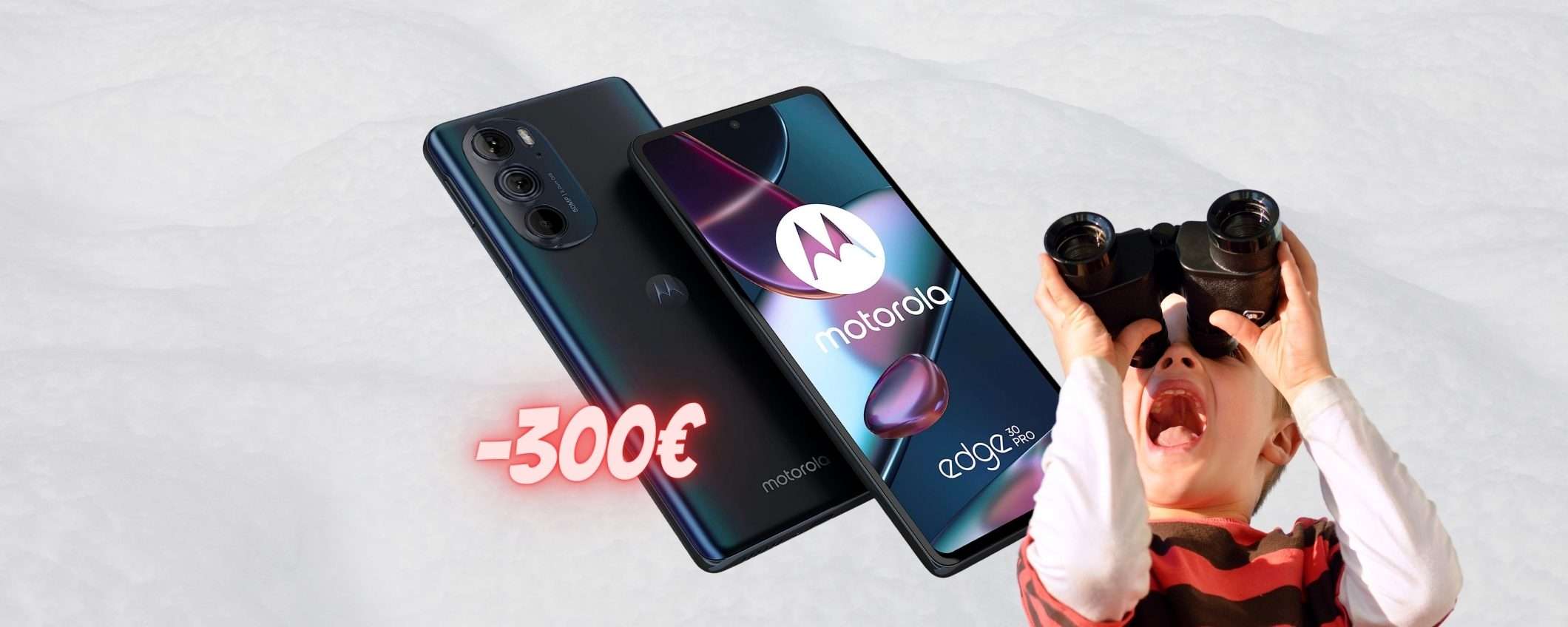 Motorola Edge 30 Pro: con 300€ di sconto il prezzo è REGALATO