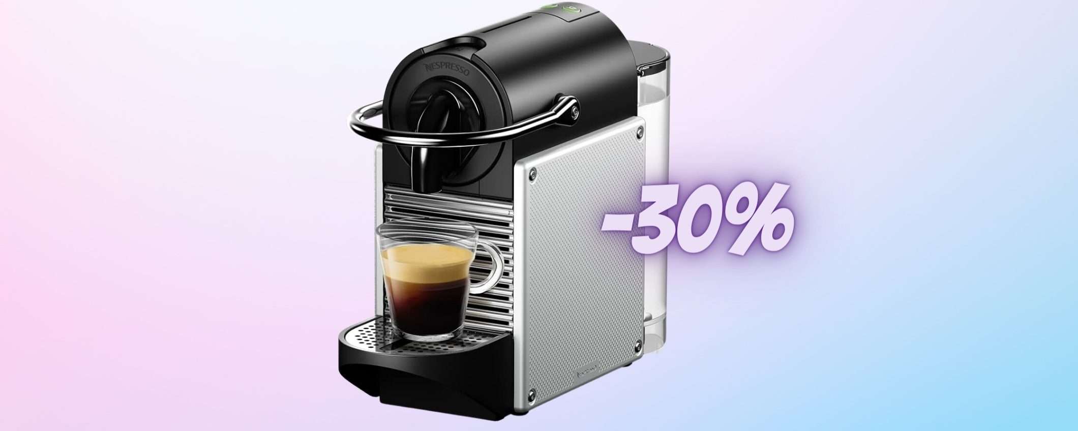 Nespresso Pixie per una macchinetta PICCOLA ma di qualità (-30%)