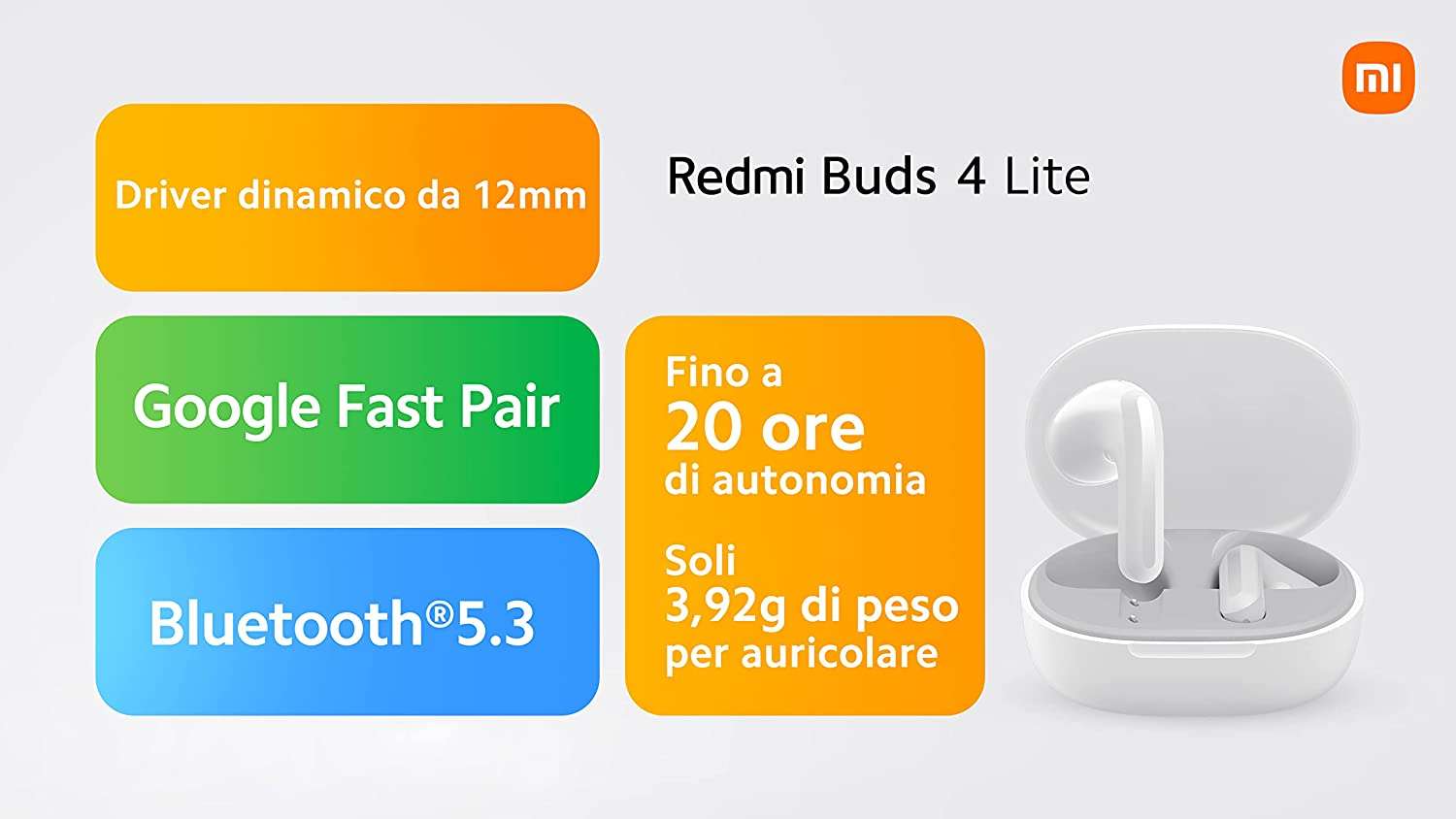 xiaomi-redmi-buds-4-lite-24e-prezzaccio-amazon-autonomia