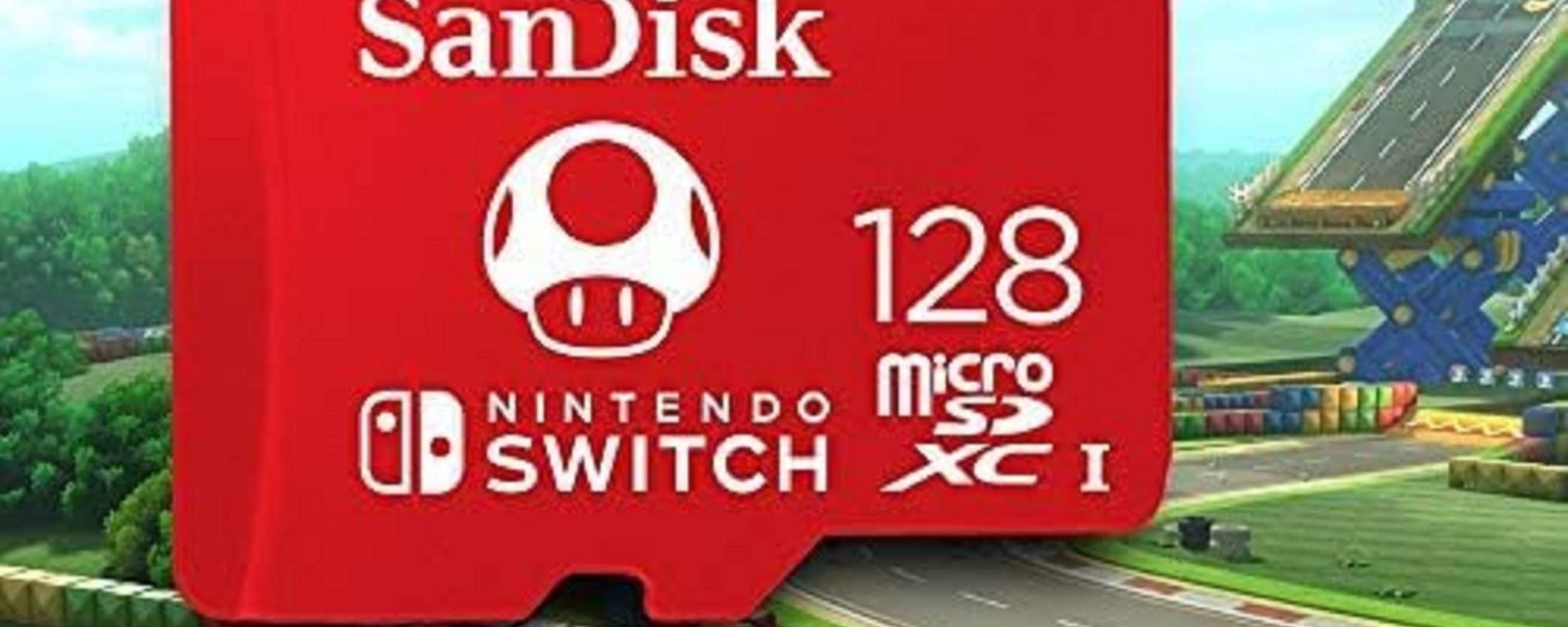 MicroSD SanDisk 128GB per Nintendo Switch: ottimo calo di prezzo su Amazon