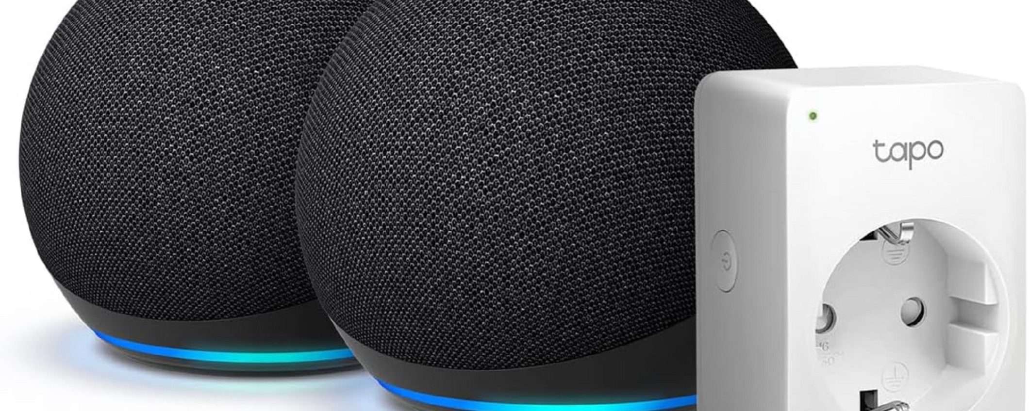 2 Echo Dot 5 + presa intelligente TP-Link all'ASSURDO prezzo di 51€