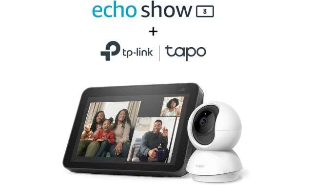 Bundle Echo Show 8 con TP Link Tapo