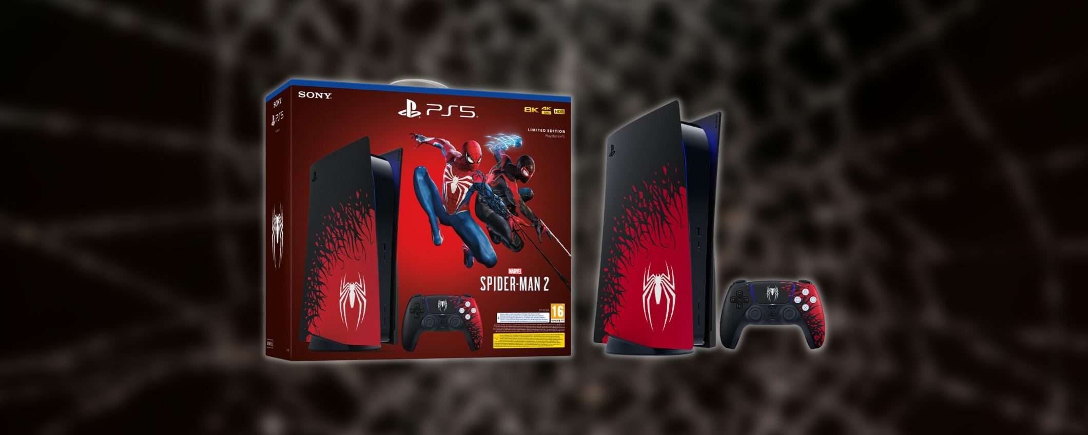 Bundle PS5 Spider-Man 2 Limited Edition: prenotala adesso, POCHI PEZZI