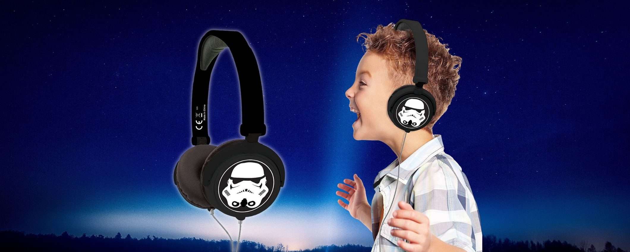 REGALO Amazon: cuffie di Star Wars a meno di 7 euro