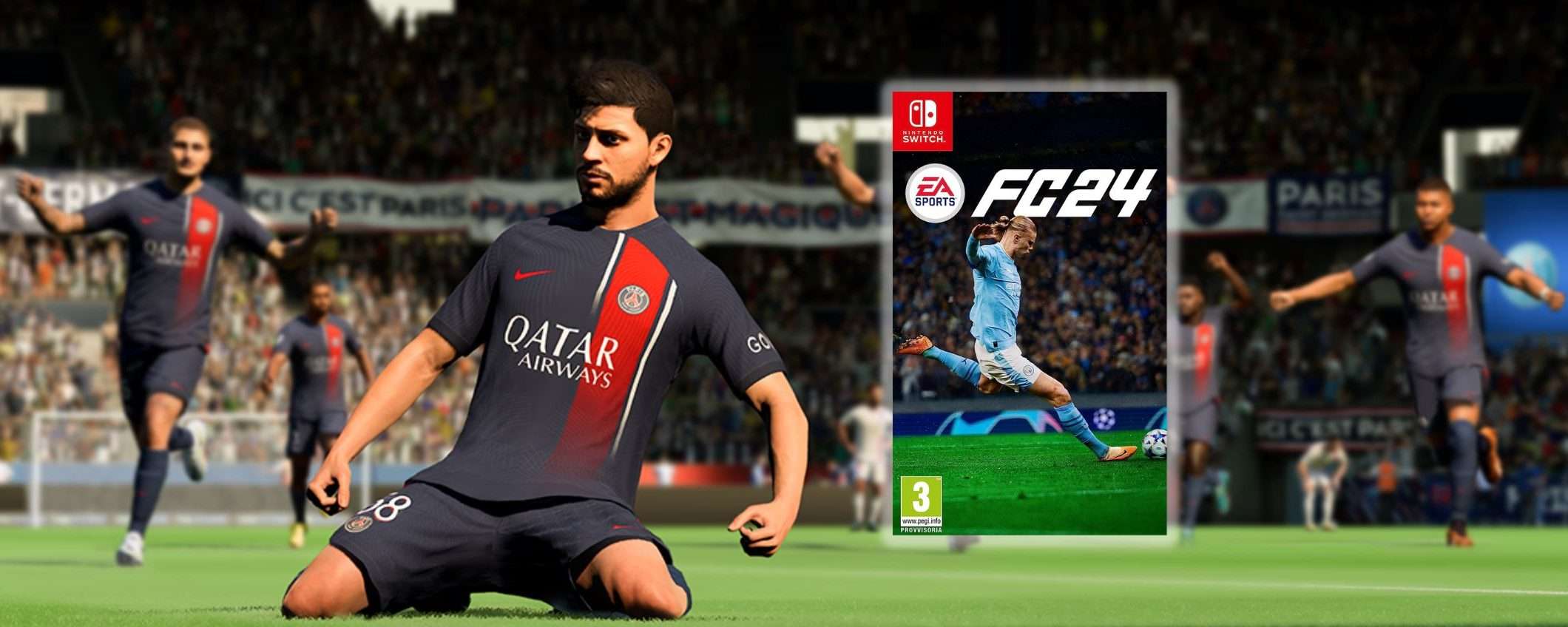 EA Sports FC 24 per Nintendo Switch sarà tutto nuovo: preorder aperti