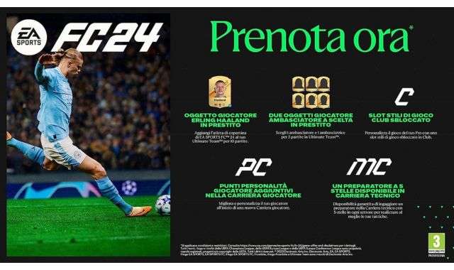 EA Sports FC 24 bonus preordine