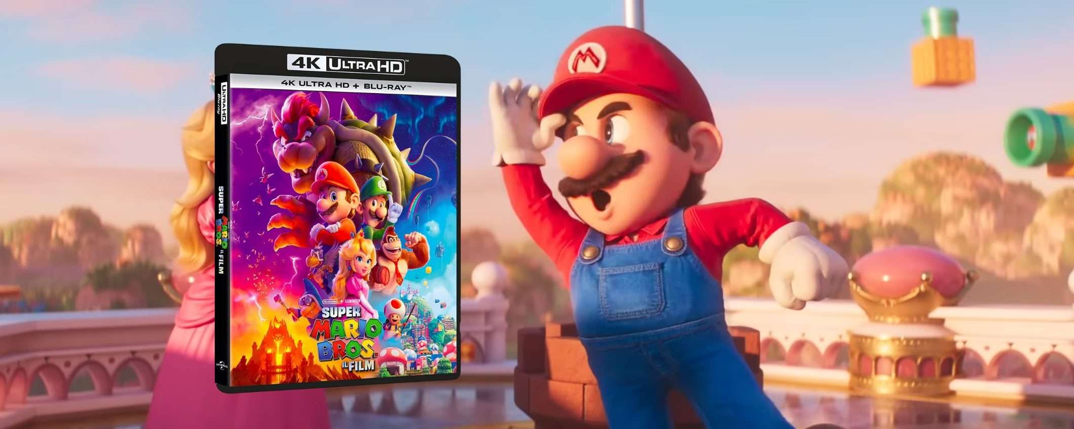 Film di Super Mario: il blu-ray per la prima volta in offerta