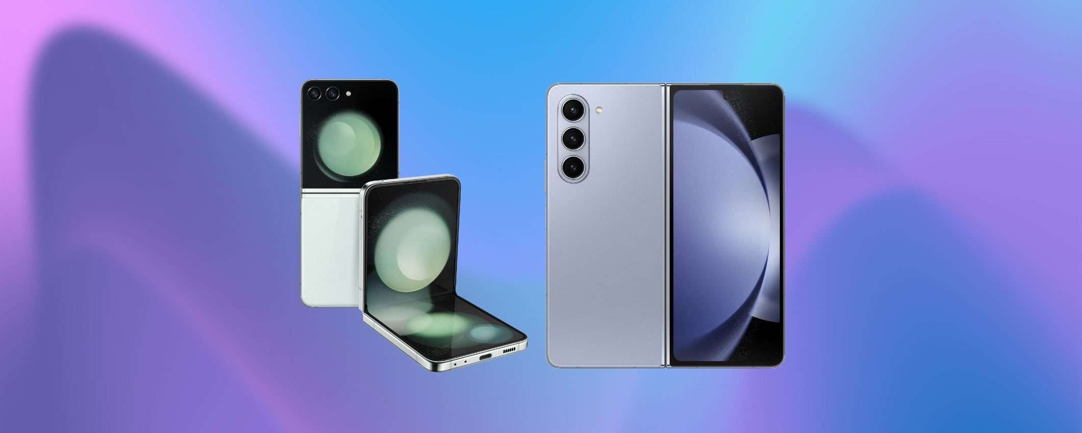 Samsung Galaxy Z Flip5 e Galaxy Z Fold5: prezzo, scheda tecnica e preorder disponibile