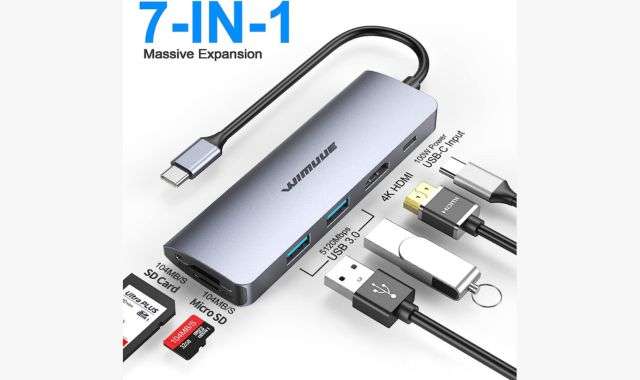 Hub USB-C 7 in 1