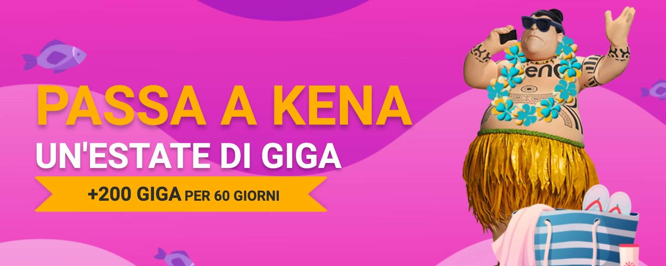 KenaMobile Summer: PROMO caliente a 6,99 euro al mese