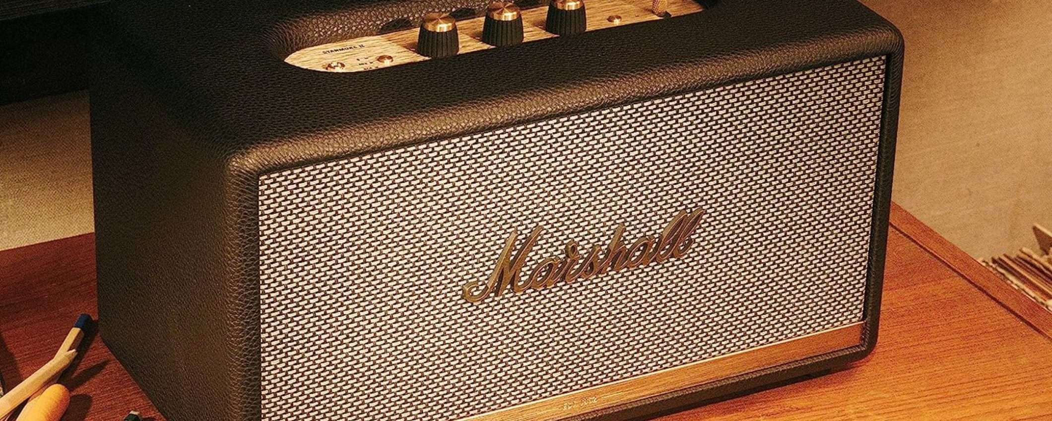 Marshall Stanmore II, lo speaker super LUSSO in mega sconto al Prime Day