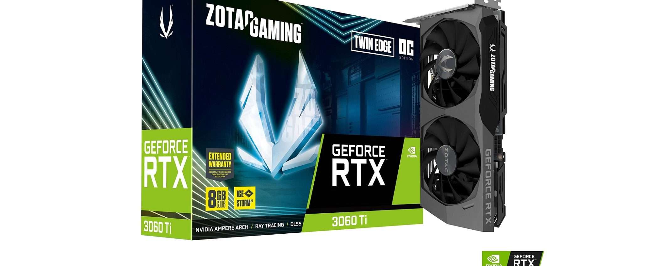 NVIDIA RTX 3060 Ti: tanta potenza ora in offerta a 347€ su Amazon