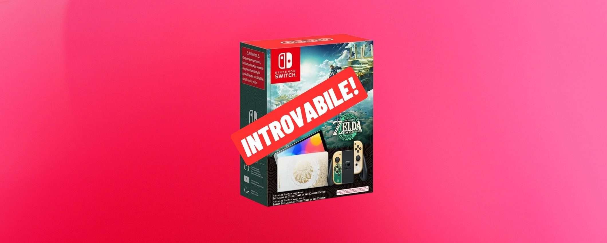 Nintendo Switch OLED Zelda Edition disponibile su eBay con uno sconto