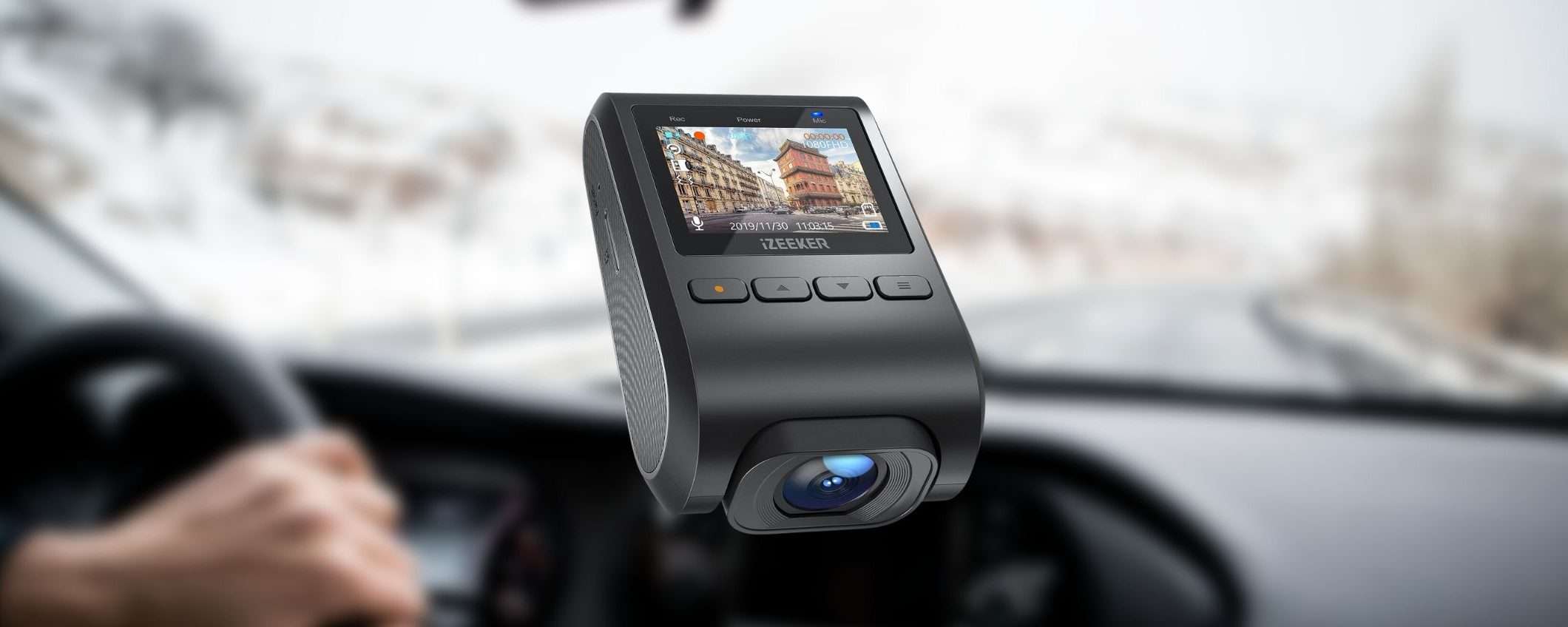 Dash Cam per auto: doppio sconto Amazon con questo coupon