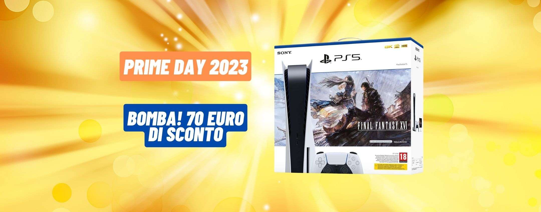 Playstation 5 è rimasta scontata di 100 euro anche dopo l' Prime Day