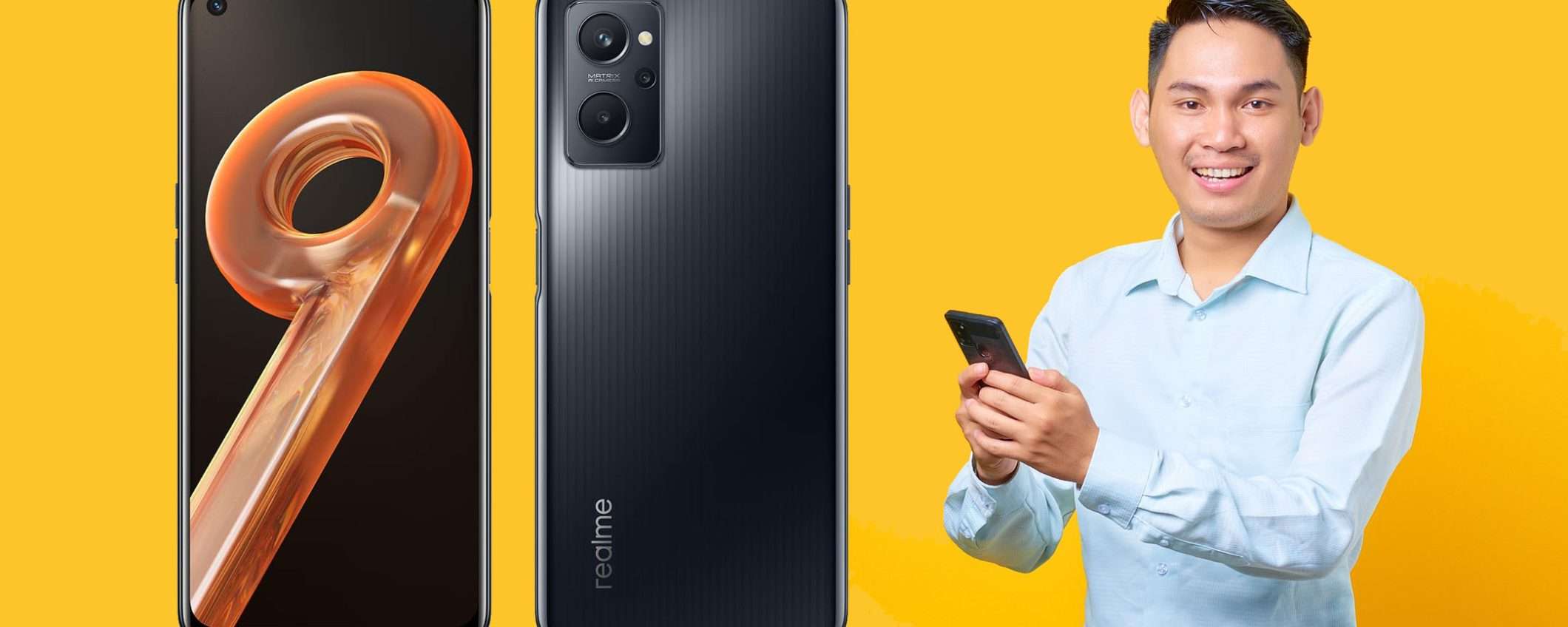 Realme 9i in offerta: sconto PAZZESCO del 48%, solo su Amazon