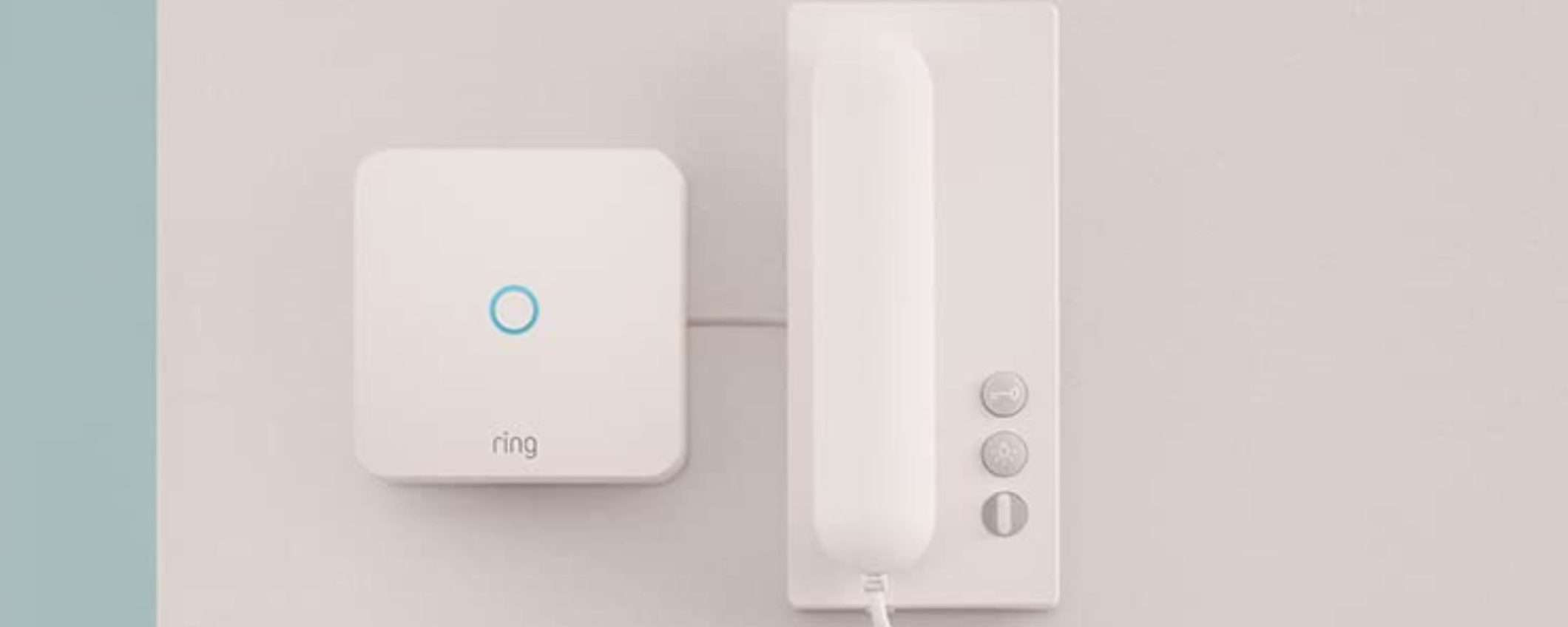 Ring Intercom a 34€, sconto BOMBA del 73%: vecchio citofono subito SMART