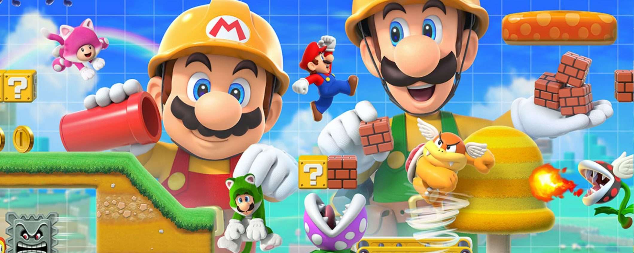 Super Mario Maker 2: subito DISPONIBILE e in super sconto su Amazon