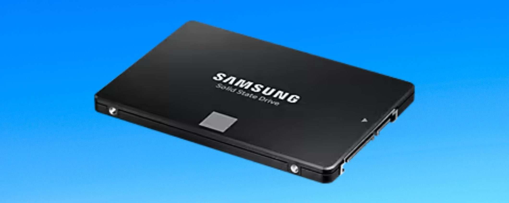 Samsung 870 EVO: l'SSD per il tuo PC ad un prezzo stracciato (solo 40€)