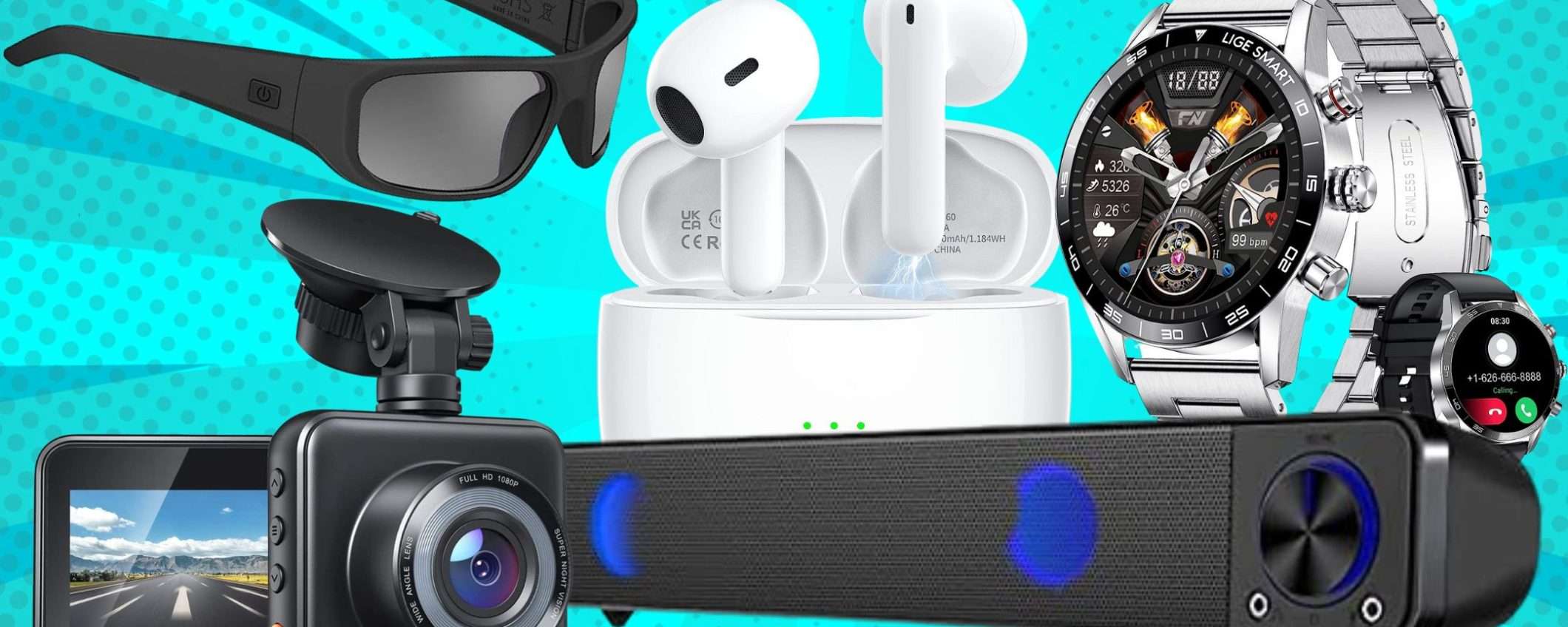 Amazon, anticipo Prime Day: 5 BOMBETTE tech pazzesche (da 15€ a 48€)