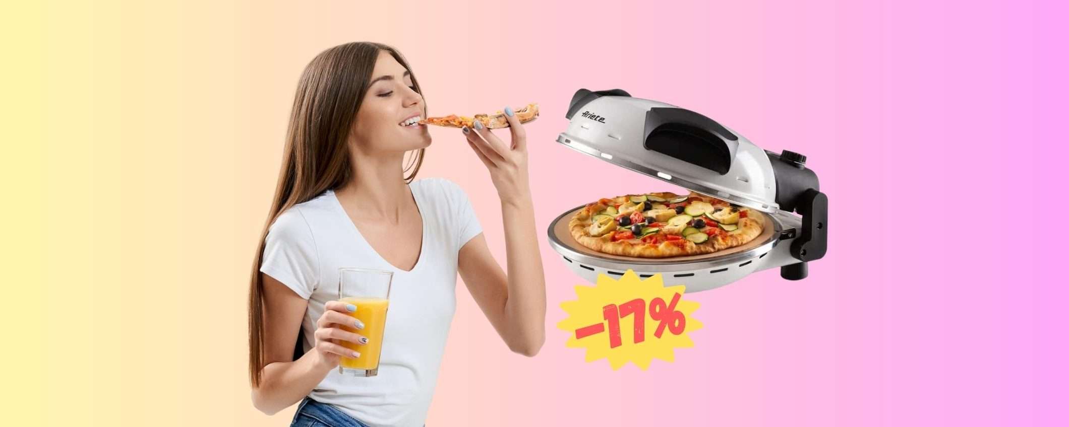 Ariete 918: mai più in pizzeria, pizza in 4 minuti e SCONTO del 17%