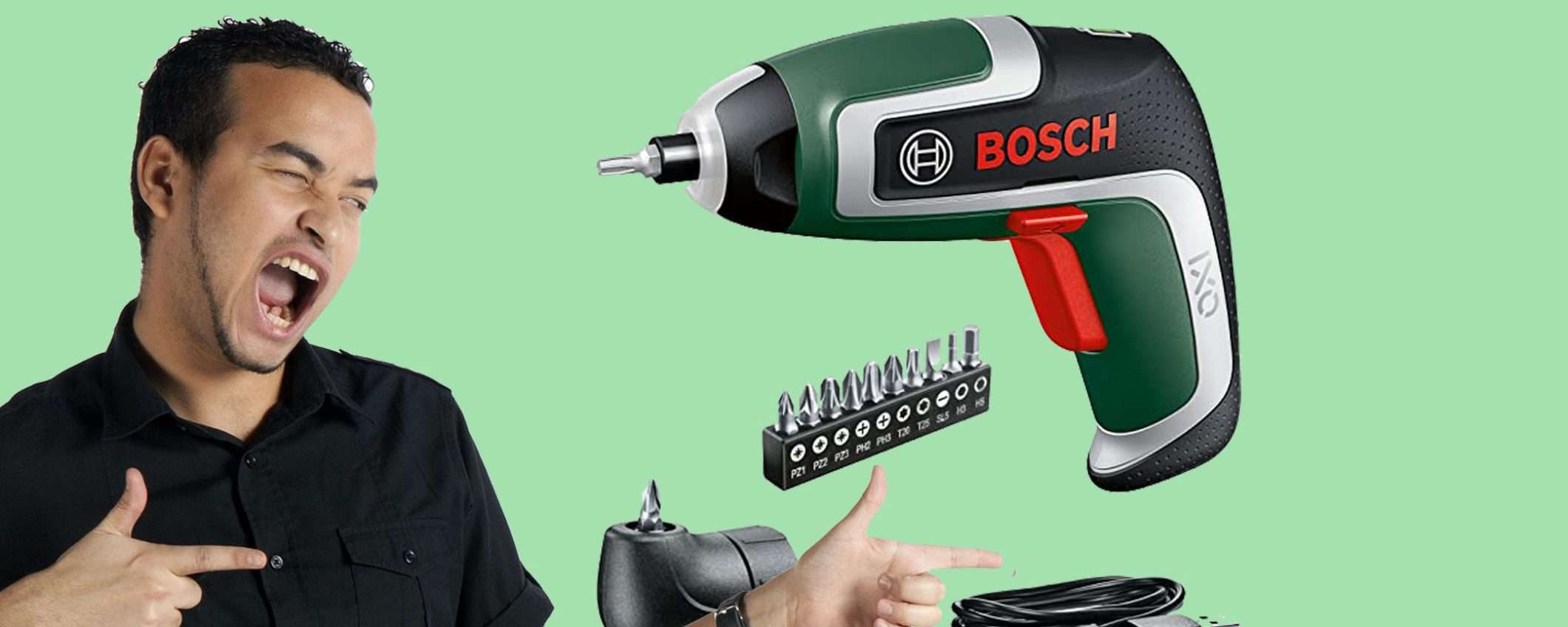 Avvitatore a batteria Bosch a soli 39,99€ in offerta Prime Day 2023