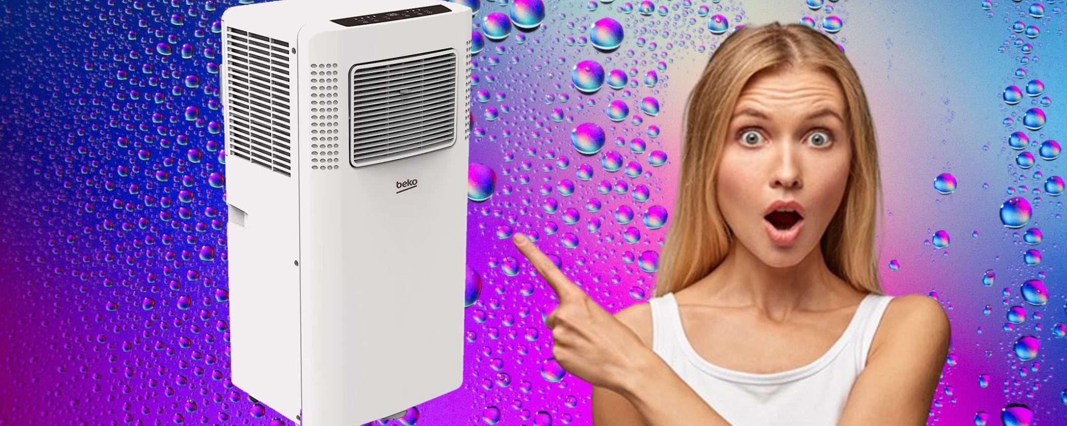 Climatizzatore portatile Beko in sconto con Prime Day 2023