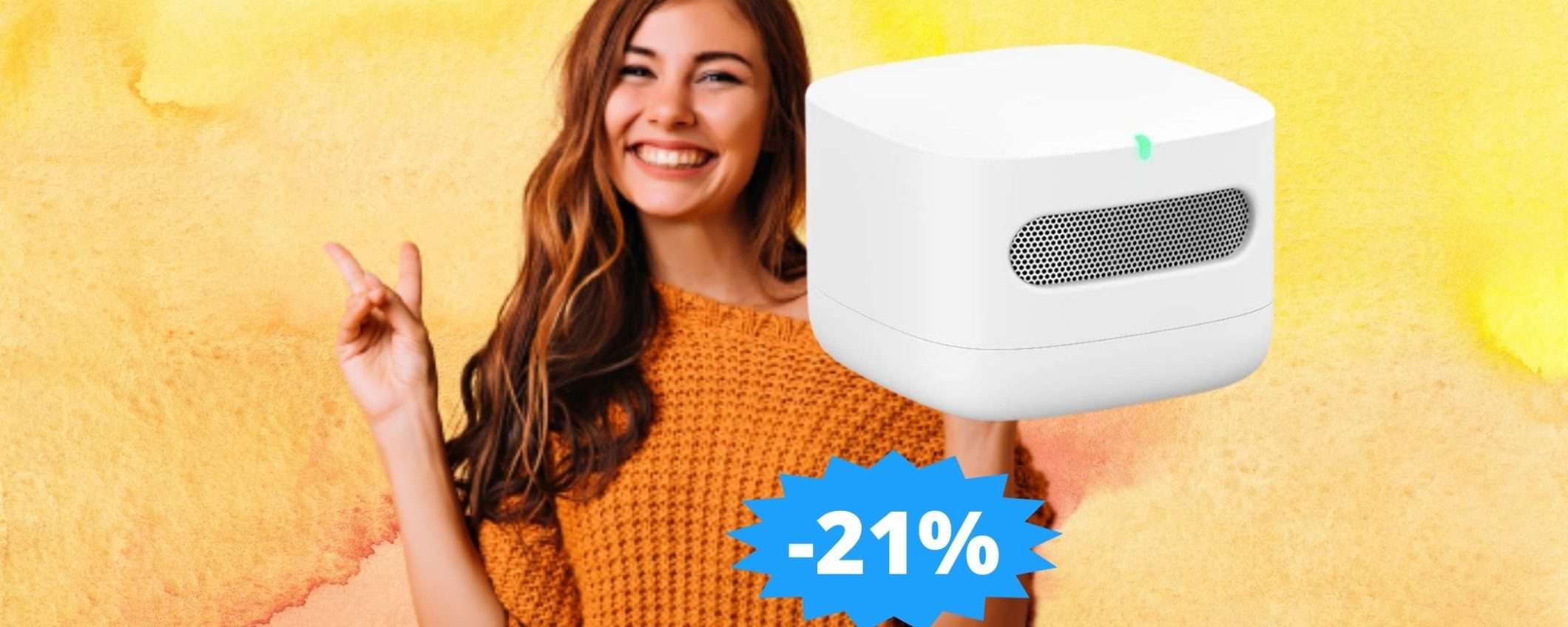 Amazon Smart Air Quality Monitor: sconto anticipato per i Prime Day