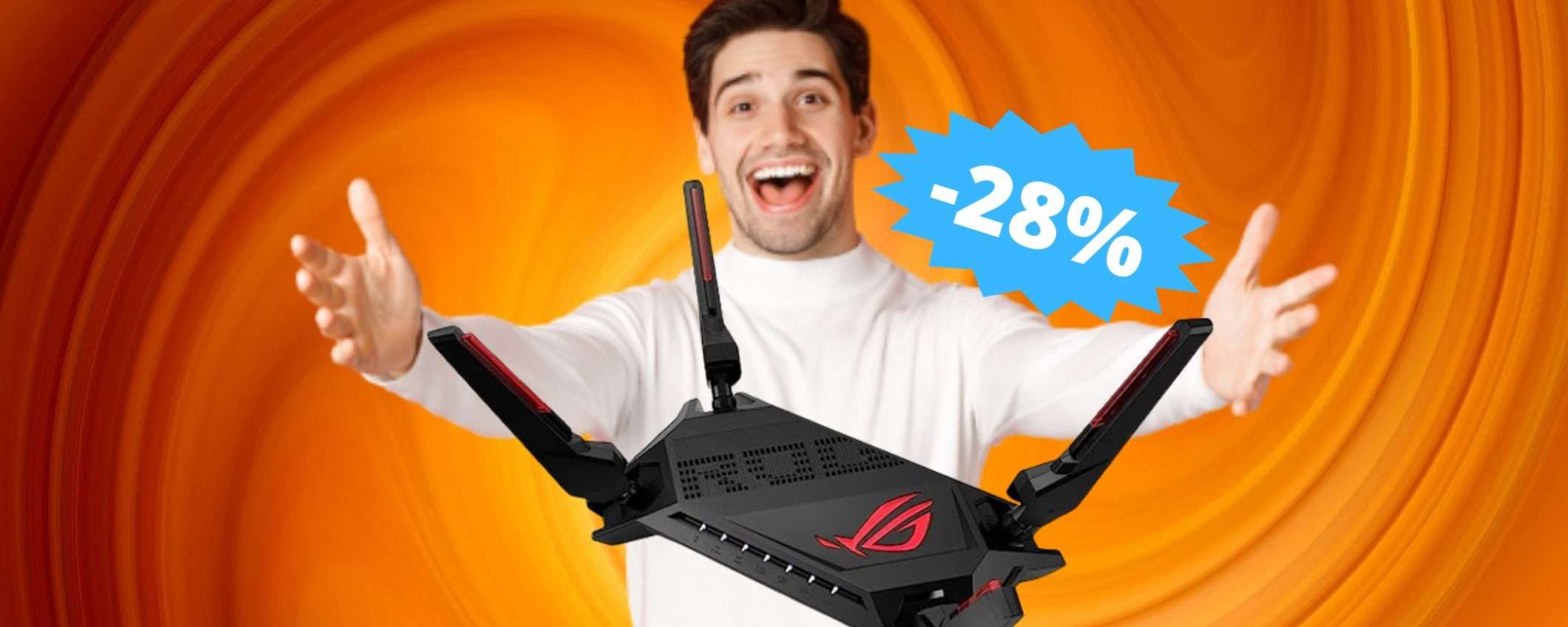 ASUS ROG Rapture: l'eccezionale Router da Gaming in super sconto su Amazon