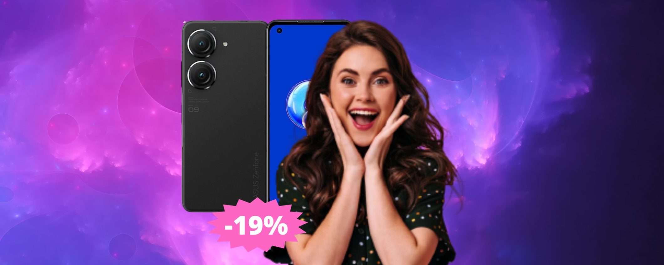 ASUS Zenfone 9: per chi non si accontenta, ma vuole risparmiare (-19%)