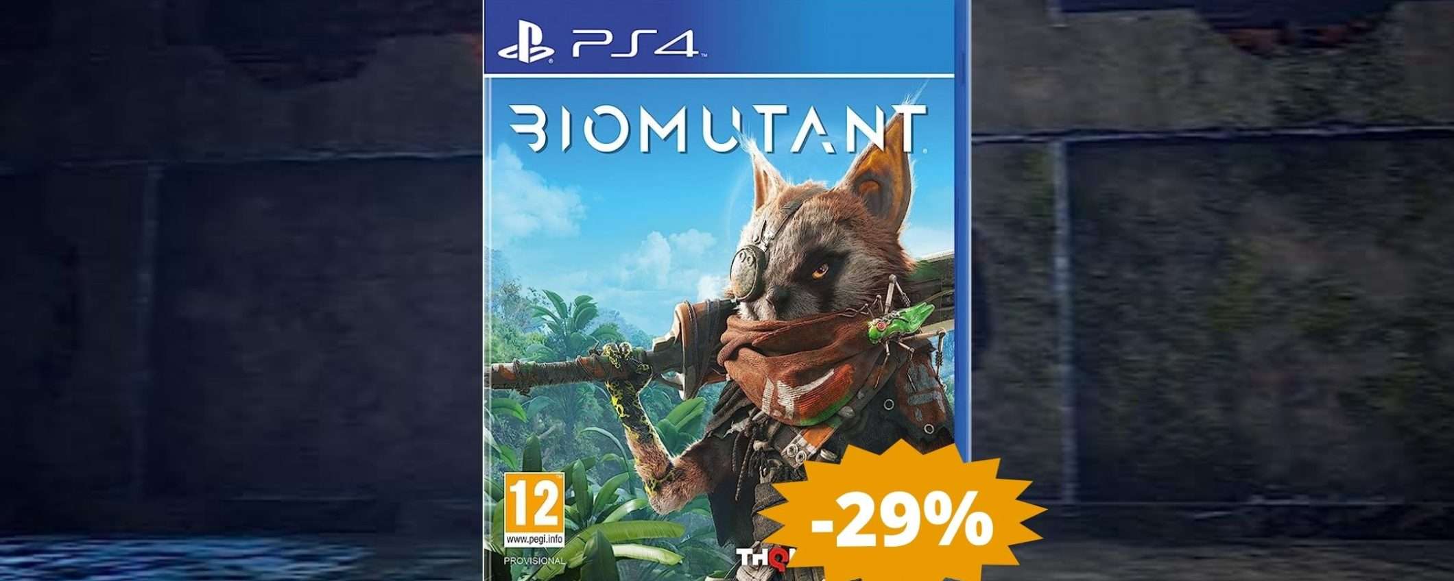 Biomutant PS4: un mondo da esplorare ad un prezzo speciale