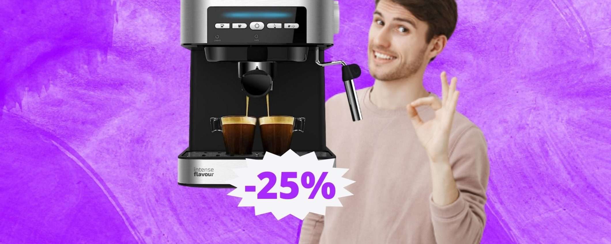 Caffettiera Cecotec Express Power: sconto imperdibile del 25%