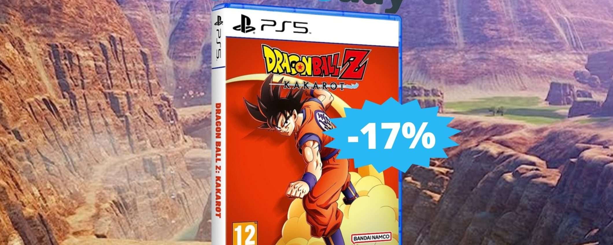 Dragon Ball Z Kakarot PS5: prezzo scontato su Amazon