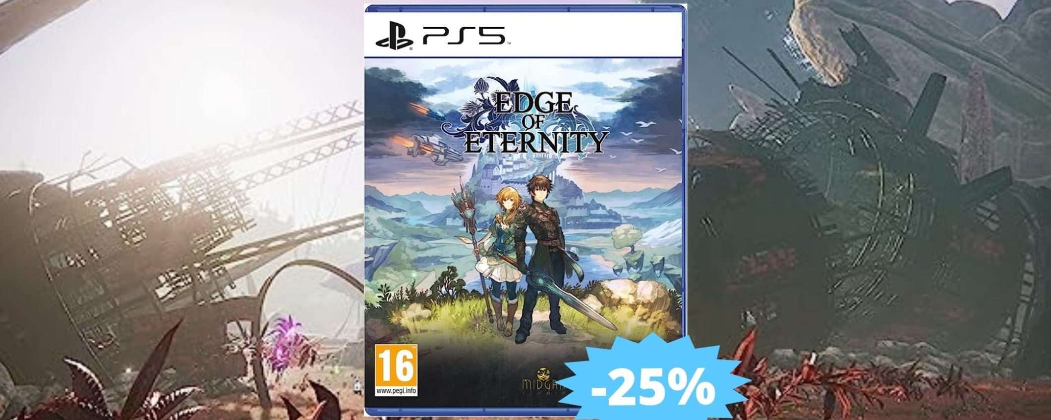 Edge of Eternity PS5: l'epica avventura fantasy, in super sconto