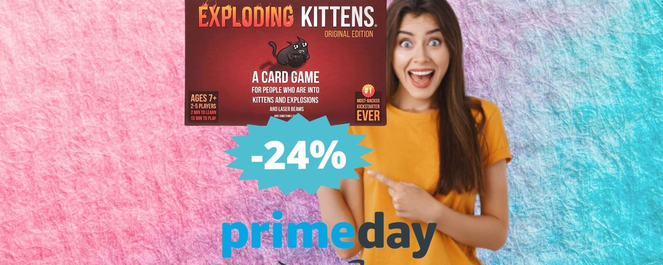 Exploding Kittens: gli sconti Prime Day che volevamo