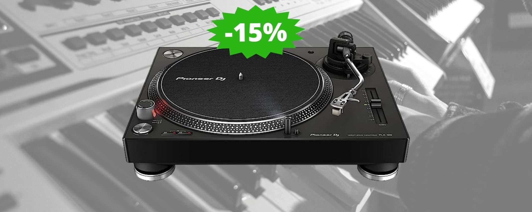 Giradischi Pioneer DJ PLX-500: l'occasione che stavi cercando