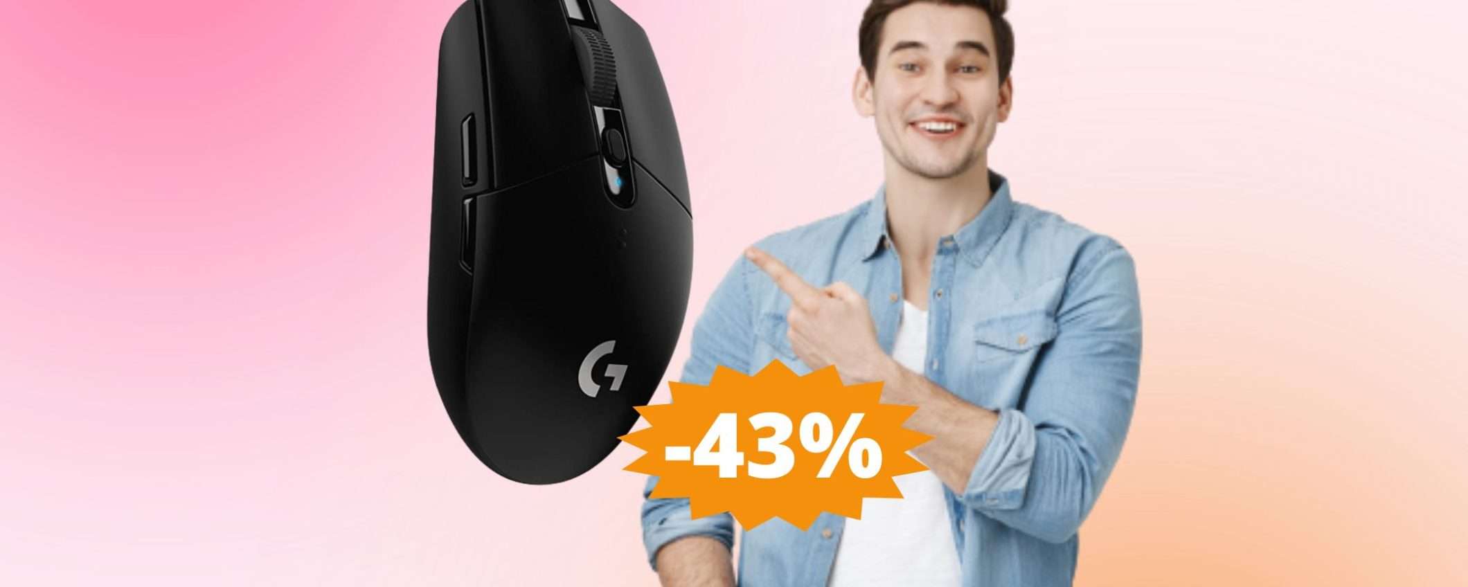 Logitech G305: il mouse da gaming di cui avevi bisogno (-43%)