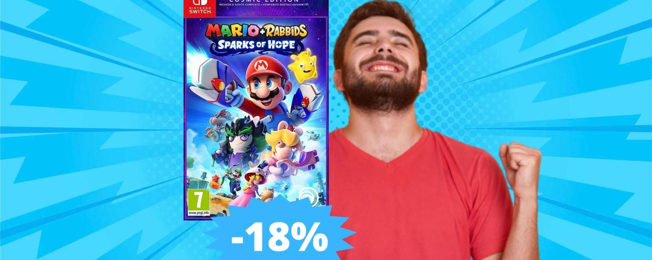 Mario + Rabbids Sparks Of Hope: prezzo BOMBA su Amazon